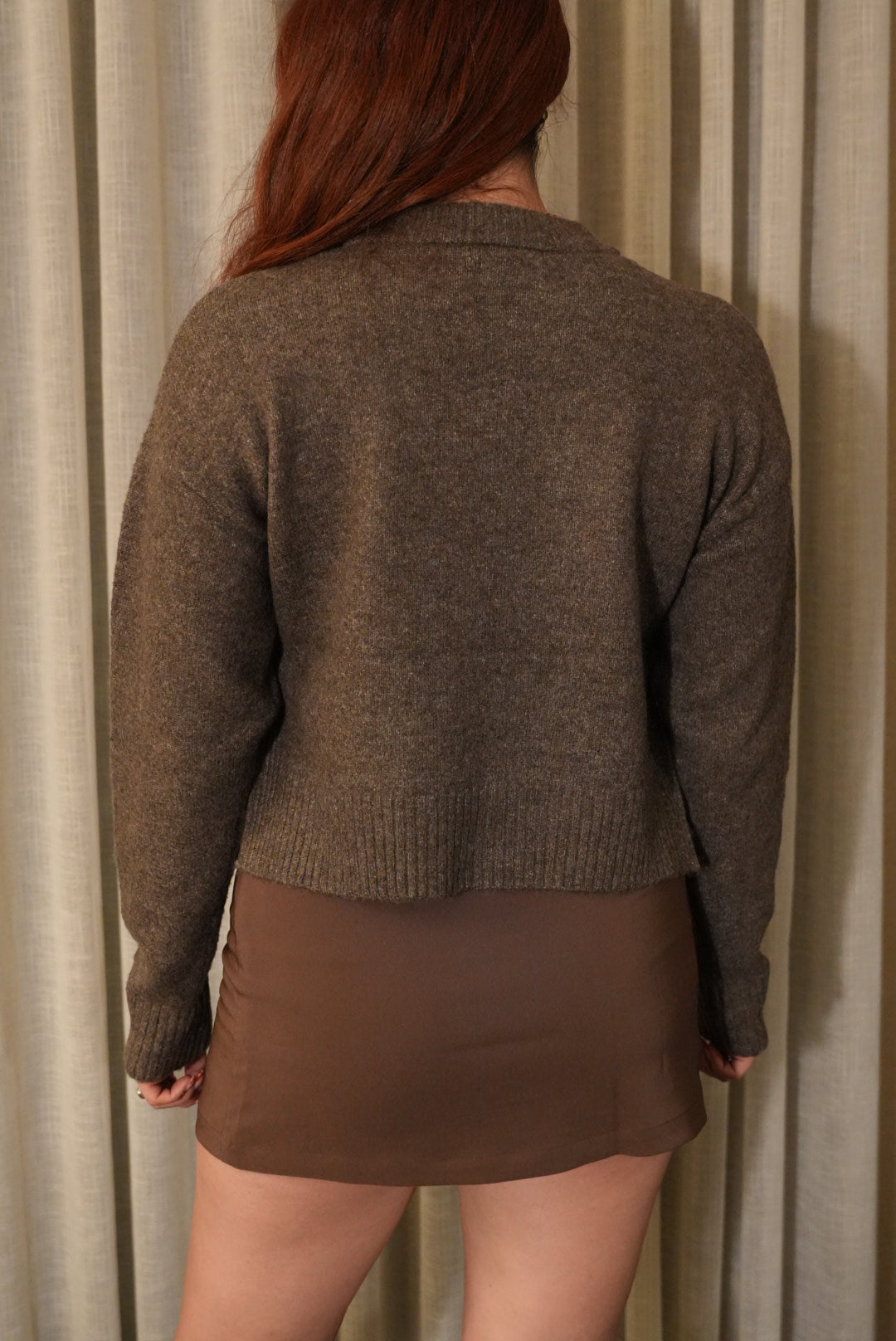 Espresso Martini Belted Skirt