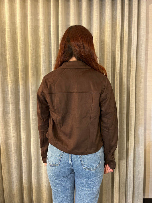 Brown Suede Jacket