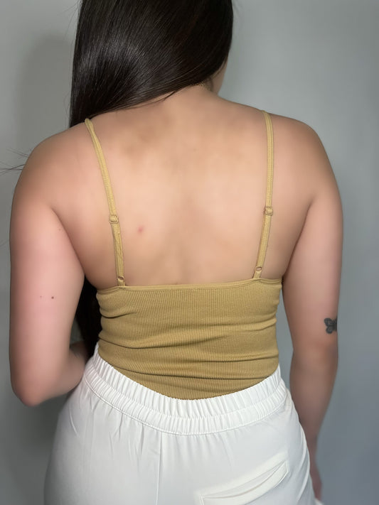 Nude Seamless Padded Shapewear Bodysuit