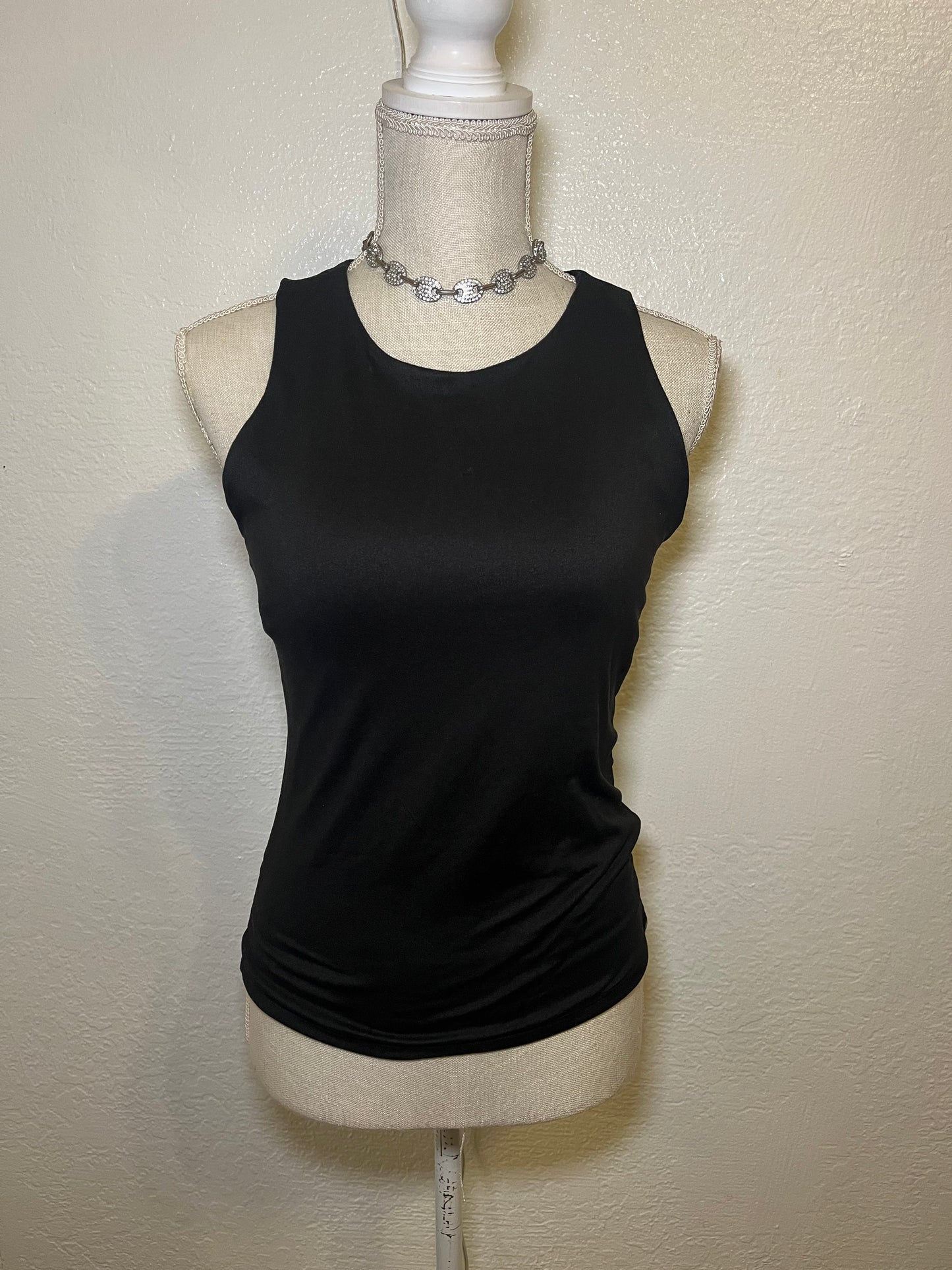 Black double layered top