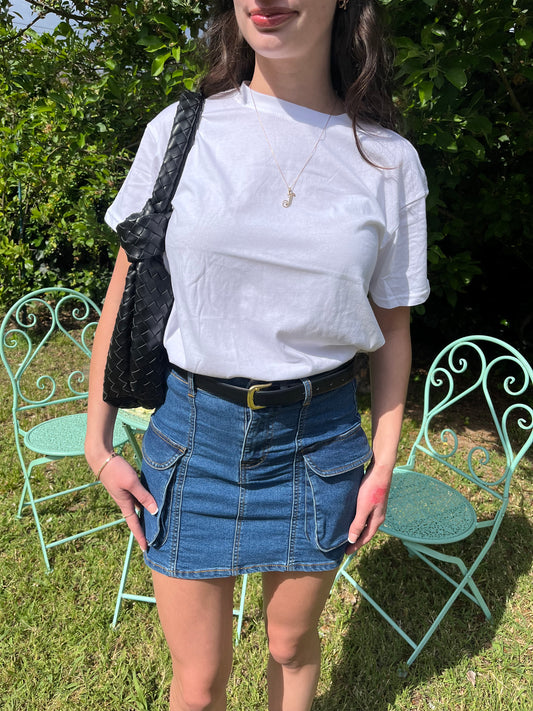 Basic White Tee