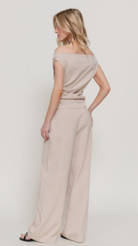 Atalia Off Shoulder Top & Trouser Set