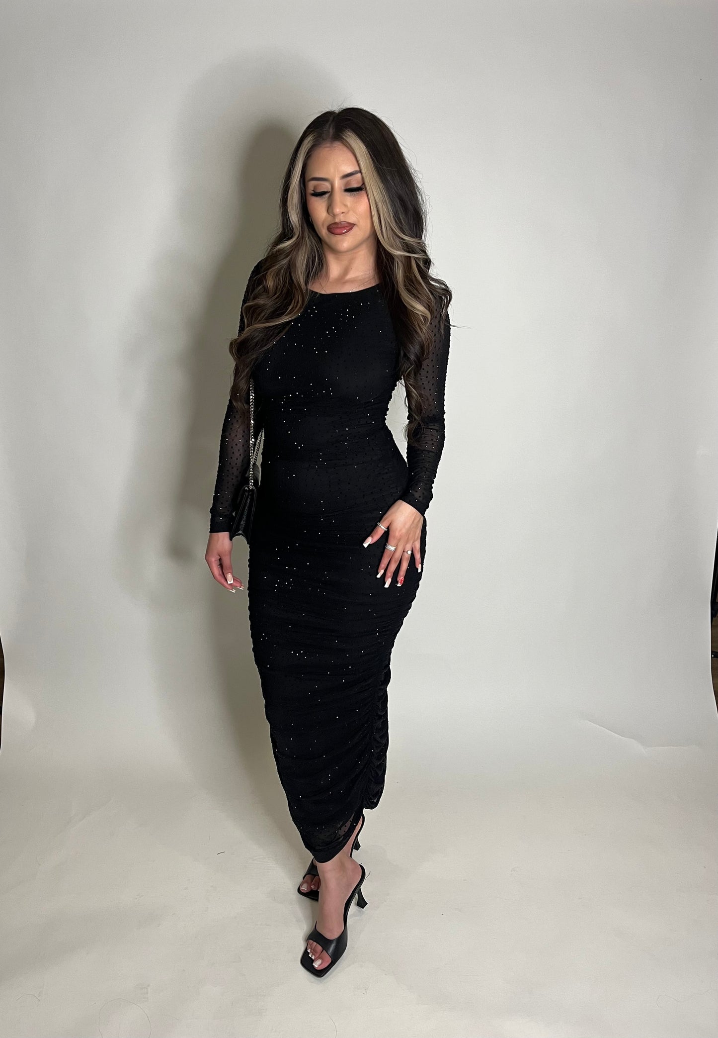 Timeless Rhinestone Dress