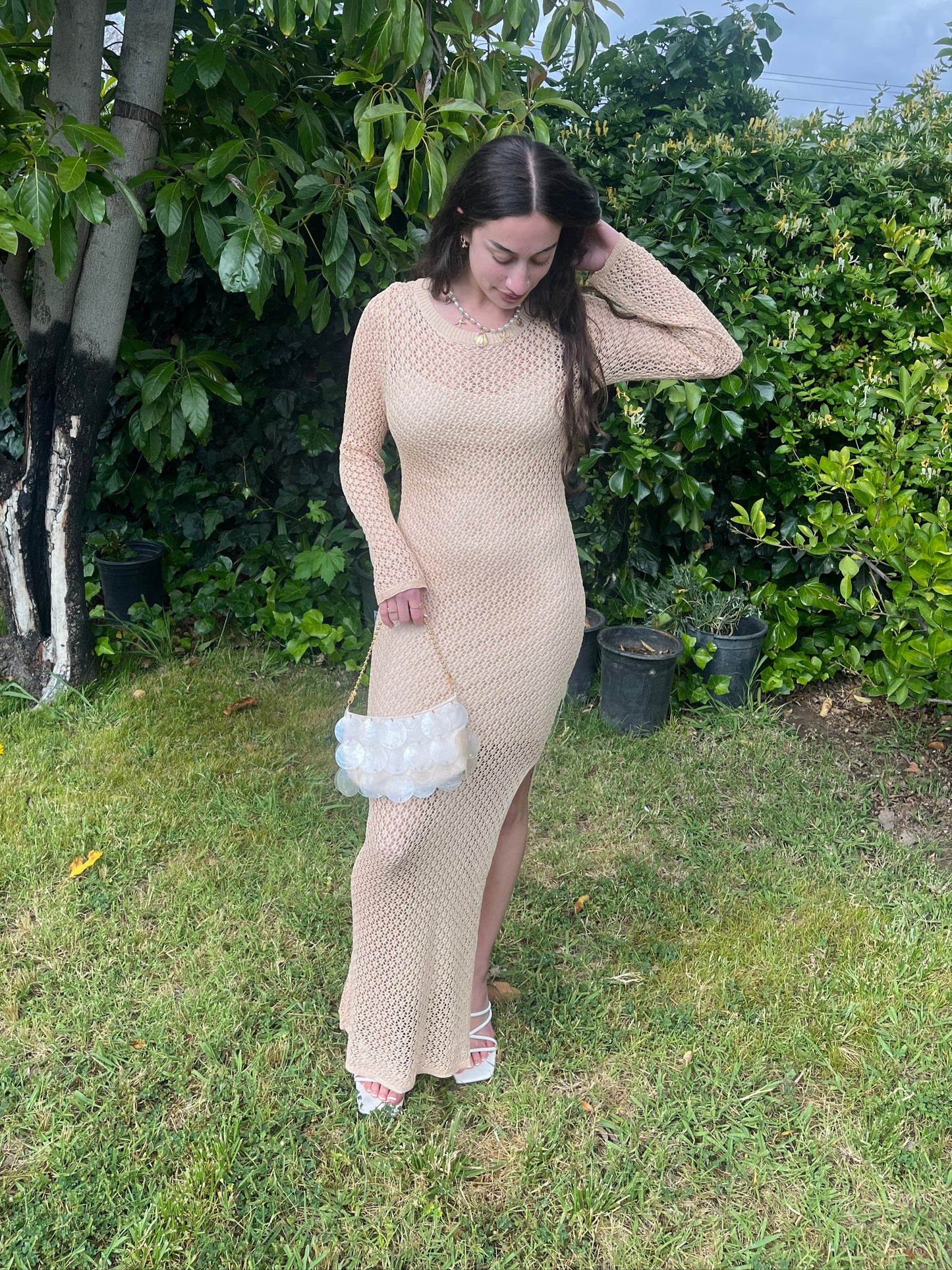 Crochet Maxi Dress
