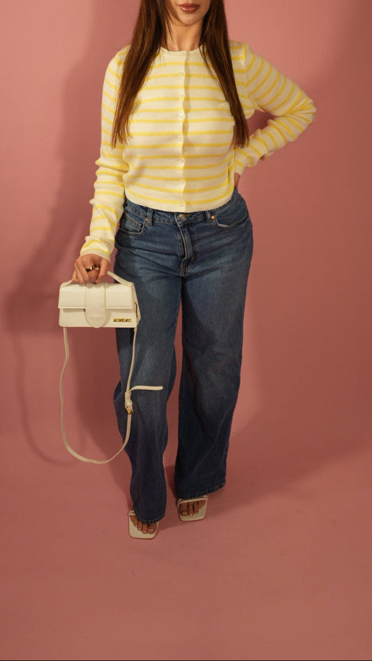 Buttercream Button Up Cardigan