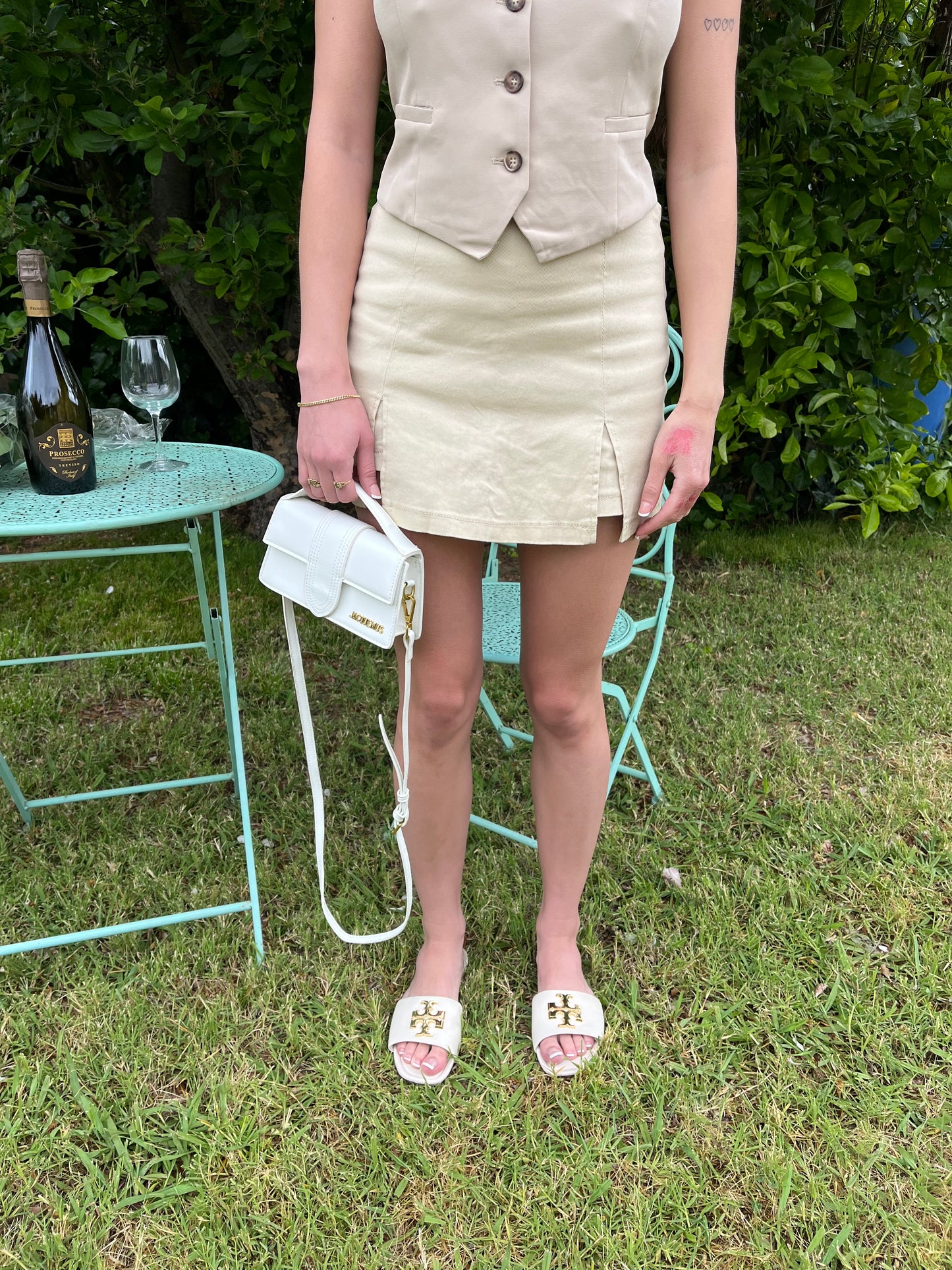 Zara Stretchy Skirt w/ Shorts