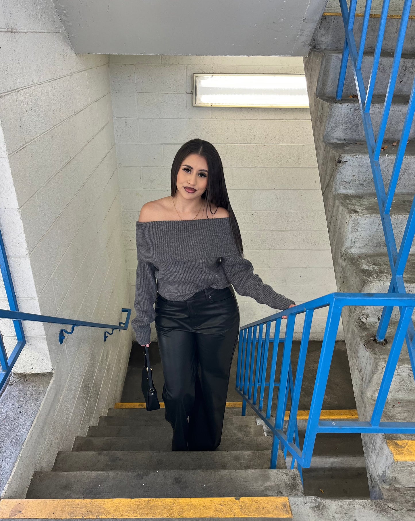 Sweet Cream Top (Charcoal)