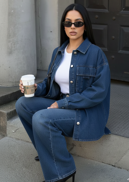 Coffee Date Denim Jacket