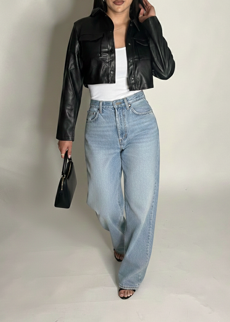 City Stroll Leather Jacket
