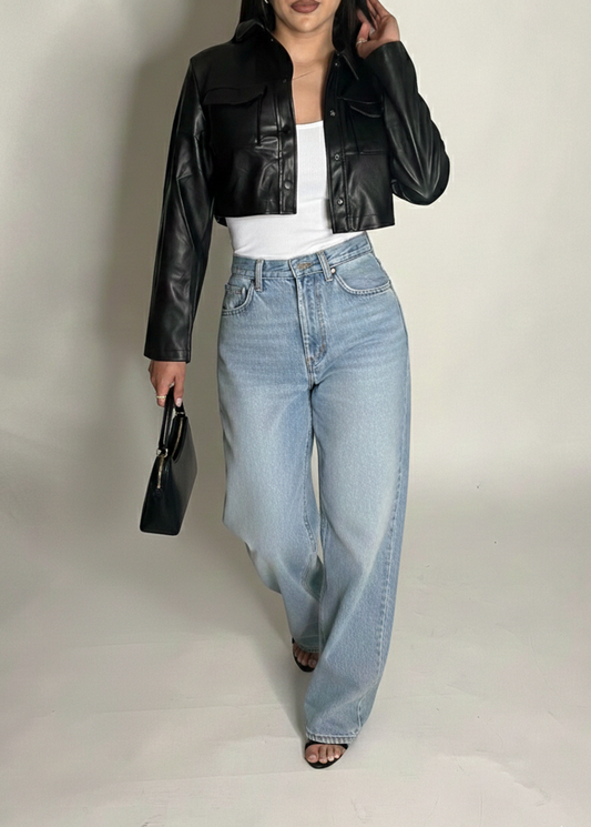 City Stroll Leather Jacket